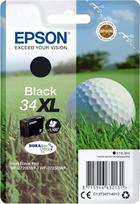 "Epson Durabrite" golfo kamuoliukas C13T34714010 - Juodas, 34XL