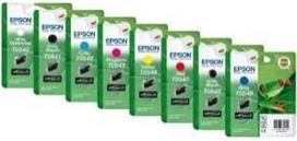 "Epson" daugiapakopė pakuotė, skirta "Epson Stylus R800/R1800/4000/9600 T0540/T0541 T0542 T0543 T0544 T0547 T0548 T0549