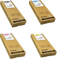 "Epson" originalios T11D140 (T11D1) juodos XL 69,9 ml + T11D2, T11D3, T11D4 žydros, purpurinės, geltonos, spalvotos XL 397 ml rašalo kasetės, skirtos "Workforce-Pro WF-C5390", "Workforce-Pro WF-C5390DW", "Workforce-Pro WF-C5390DW", WF-C5890
