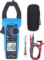 "Eujgoov Clamp Meter", skaitmeninis multimetras, ampermetras su apšviestu LCD ekranu, matuoja AC-DC įtampą ir srovę, varžą, talpą ir temperatūrą, skirtas elektrikams