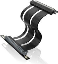 "EZDIY-FAB PCI Express 4.0" 16x lankstaus kabelio prailginimo prievado adapteris, skirtas vaizdo plokštei, didelės spartos "PCIE Gen4 Riser" kabelis 90 laipsnių - 170 mm