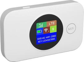 "Fafeicy" 4G LTE mobiliojo ryšio maršrutizatorius su 3000 mAh baterija, palaikantis 5G SIM kortelę ir 8 10 įrenginių, skirtas namų biurui ir kelionėms (europietiška versija)