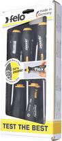 "Felo Ergonomic 450" atsuktuvų su įpjovomis rinkinys iš 5 dalių: SL, Phillips PH Philips, kombinuotas rinkinys