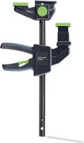 "Festool" vienrankiai spaustuvai FS-EZ 150/2 - greito atlaisvinimo spaustuvų rinkinys, 2 dalys, skirtas kreipiamiesiems bėgeliams ir MFT