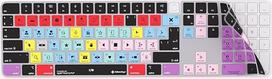 "Final Cut Pro" sparčiųjų klavišų dangtelis - suderinamas su "Apple Magic" klaviatūra su "TouchID" - iš "Editors Keys