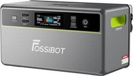 "FOSSiBOT FBP1200", balkono maitinimo stotis su atmintimi, 1,98 kWh LFP akumuliatorius, MPPT 2000 W saulės energijos įvestis, "viskas viename" energijos saugykla su mikroinverteriu, 1200 W kintamosios srovės, 6500 įkrovimo ciklų, išplečiama, maitinimo sto