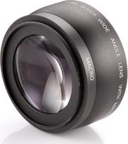 "Fotga" 43 mm 0,45x plataus kampo ir makrokonversijos objektyvas, skirtas "Canon Nikon" ir kt.