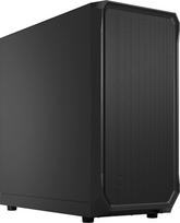 "Fractal Design Focus 2 Black Solid" - Tinklelio formos priekinė dalis - Du 140 mm Aspect ventiliatoriai - ATX žaidimų korpusas