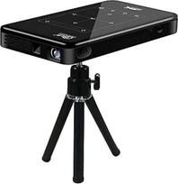 "Garsent" DLP projektorius, 3D 4K HD 1080P nešiojamasis išmanusis "WiFi" DLP projektorius su trikoju Namų kino medijos grotuvas palaiko "Android" sistemą/HDMI/USB/Bluetooth/TF kortelę