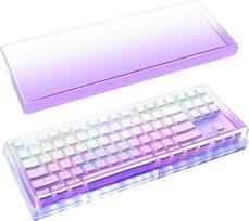 "Geekria" akrilinis klaviatūros dangtelis TKL 80% Compact 87 klavišų, suderinamas su "Logitech G915 TKL/G PRO" (Gradientinė violetinė)