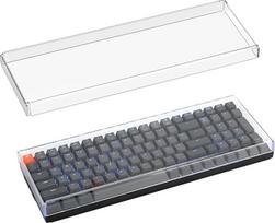 "Geekria" klaviatūros dulkių dangtelis, suderinamas su "Keychron K4 / K4 HE RK Royal KLUDGE RK100 Nuphy Halo96 V2 LOFREE Flow Lite 100 klavišų Skaidrus akrilinis klaviatūros dangtelis
