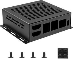"Geekworm X1500-C1" metalinis korpusas, skirtas "Raspberry Pi CM5" ir X1500/X1501 IO laikiklių plokštei
