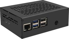 "Geekwrom X1011-C1" metalinis korpusas "Raspberry Pi 5" ir X1011 PCIe ir 4 vnt. NVMe skydas