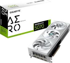 "Gigabyte GeForce RTX 5070 AERO OC 12G" vaizdo plokštė - 12GB GDDR7, 192 bitų, PCI-E 5.0, 2625 MHz branduolio taktinis dažnis, 3 x DP 2.1a, 1 x HDMI 2.1b, NVIDIA DLSS 4, GV-N5070AERO OC-12GD