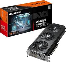 "Gigabyte Radeon RX 9060 XT Gaming OC 16G" vaizdo plokštė - 16GB GDDR6, 128 bitų, PCI-E 5.0, 3320 MHz branduolio taktinis dažnis, 2 x DisplayPort, 1 x HDMI, GV-R9060XTGAMING OC-16GD