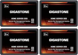 "Gigastone Home NAS SSD 2TB (4 vnt.) 24/7 Durable TLC High Durability Personal Server Cloud Data Storage RAID 3D NAND 2,5 colių SATA III vidiniai kietieji diskai