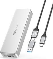 "GiGimundo G40 USB4 40Gb/s" nešiojamasis 2 TB SSD, CNC apdirbtas aliuminis, integruotas aktyvusis turbininis ventiliatorius, išorinis SSD diskas turinio kūrėjams ir kūrybos profesionalams, iki 3200MB/s greitas duomenų perdavimas