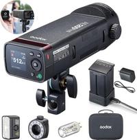 "Godox AD200Pro II" išorinė blykstė 200 Ws - HSS 1/8000 s 2.4G belaidė TTL, 2980 mAh baterija, skirta portretams, lauko fotografijai ir fotografijai (atnaujinta iš AD200Pro)