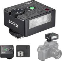 "Godox iM30" mini fotoaparato blykstė GN15 Camera Speedlite 7 galios lygiai 3,6 s įkrovimo laikas su vieno kontakto "Hot Shoe" pakeitimu, skirta "Canon", "Nikon" ir "Sony" veidrodiniams fotoaparatams