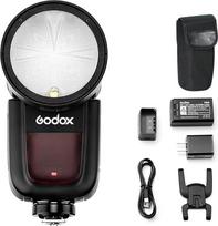"Godox V1" apvali galvutė "Canon" blykstė