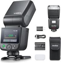 "Godox V480S" TTL fotoaparato blykstė "Sony" fotoaparatui, jutiklinis ekranas, lankstus šuolio galvutės difuzorius GN50 HSS 1/8000 s, iki 650 pilno galingumo blyksnių tik per 1,7 sekundės (V480S, skirtas "Sony")