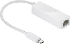 "Goobay" 66255 USB-C RJ45 adapteris, baltas