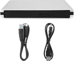"Goshyda" išorinis optinis diskas, USB 3.0 Blu-Ray nešiojamojo kompiuterio diskų įrašymo įrenginys Nešiojamasis didelės spartos DVD CD BD įrašymo įrenginys su kojų atrama staliniam nešiojamajam kompiuteriui