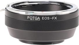 "Hersmay EOS-FX" objektyvo laikiklio adapteris, skirtas "Canon EOS EF-S" objektyvui ir "Fuji X" fotoaparatui su X laikikliu, skirtas "Fujifilm X-H1 X-E3 X-T10 X-T1 X-T2 X-T20 X-T30 X-T40 X-Pro1 X-Pro2 X-M1 X-A1 X-A2 X-A3 X-A5 X-A10 X-A20