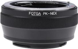 "Hersmay PK-NEX" objektyvo adapteris "Pentax PK K" objektyvui tinka "Sony E-Mount" NEX5 NEX6 NEX7 A7 I II III IV A7S A7R A7SII A7SIII A7RII A6500 A6300 A6000 A5100 A5000 NEX-FS700 VGG 30 VG99 00 PXW-FS7