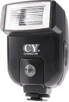 "Hersmay CY-20" universali fotoaparato blykstė "Speedlite" su sinchronizavimo jungtimi, skirta "Nikon/Canon/Panasonic/Olympus/Pentax" skaitmeninių DSLR fotoaparatų blykstės šviesai