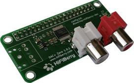 "HiFiBerry" DAC tinkamas "Raspberry Pi Zero", DAC+ Zero, juodas