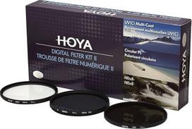 "Hoya" skaitmeninių filtrų rinkinys, kurį sudaro žiedinis poliarizacinis filtras / ND filtras (NDx8) / HMC-C UV filtras