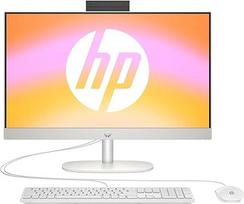 "HP All-in-One" kompiuteris, 23,8" FHD ekranas, "Intel Core i5-1335U", 16GB DDR4 RAM, 512GB SSD, "Intel Iris X" vaizdo plokštė, "Windows 11 Home", QWERTZ, baltos spalvos