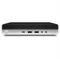 "HP Elitedesk" mini kompiuteris DM "Intel Core i5 6th", 8GB RAM, 128GB SSD, "Wifi USB", "Win 11 Pro" + "Libre Office" (atnaujintas)