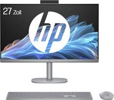 "HP OmniStudio X 27-cs0273ng All-in-One AI PC", 27 colių antirefleksinis FHD ekranas, "Intel Core Ultra 7 155H", 16GB DDR5-SDRAM, 1 TB SSD, "Intel Arc Graphics", "Windows 11 Home", QWERTZ klaviatūra, sidabrinė