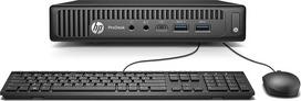 "HP Prodesk 600 G2" mini stalinis kompiuteris, "Intel Core i5-6500", 8GB RAM, 256GB SSD, JAV klaviatūra, "WiFi", "Bluetooth", "Windows 11 Pro" (atnaujintas)