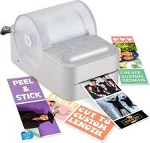 "HP Sprocket Panorama" nešiojamas spalvotų momentinių vaizdų ir etikečių spausdintuvas (nuo 5 x 1,3 iki 23 cm) išmaniesiems telefonams, lipnios cinko nuotraukos, dizaino kūrimas naudojant programėlę, baltas