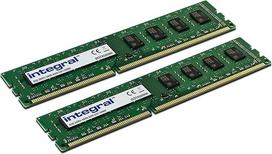 "Integral" 16GB (2x8GB) DDR3 1600 MHz DIMM CL11 staliniams kompiuteriams skirtos atminties rinkinys