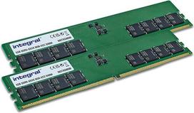 "Integral" 16GB rinkinys (2x8GB) DDR5 RAM 4800 MHz DIMM atminties modulis staliniams kompiuteriams