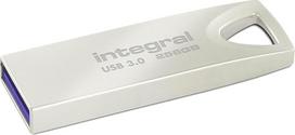 "Integral" 256GB USB 3.2 Gen 1 atminties "Flash Drive Fusion" su metaliniu korpusu, iki 110MB/s