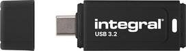 "Integral" 32GB juodas USB 2.0 atminties kaupiklis