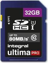 "Integral" 32GB 10 klasės "UltimaPro SDXC" atminties kortelė