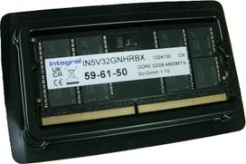"Integral" 32GB DDR5 RAM 4800MHz SODIMM nešiojamojo kompiuterio "MacBook" atminties modulis