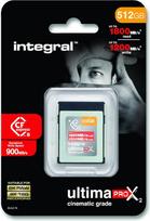 "Integral" 512GB "CFexpress" B 2.0 tipo atminties kortelė, 8K RAW ir 4K 120 FPS, 1800MB/s skaitymo, 1200MB/s rašymo, 900MB/s nuolatinio įrašymo, skirta profesionaliems fotografams ir filmų kūrėjams