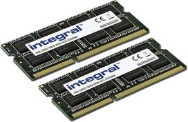 "Integral" 8GB (2x 4GB) DDR3 RAM 1600MHz SODIMM nešiojamojo kompiuterio "MacBook" atminties rinkinys