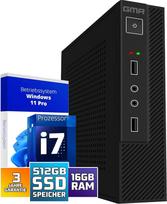 "Intel" biuro kompiuteris su klaviatūra ir pele | "Intel i7" | 32GB RAM | 1000GB SSD | DVD įrašymo įrenginys - kortelių skaitytuvas | "WiFi 600" ir "Bluetooth 5" | USB3 | "Windows 11 Pro" | 3 metų garantija