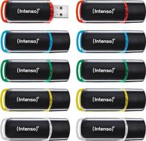 "Intenso USB Stick Business Line Multipack" 4GB rinkinys - USB 2.0 didelės spartos USB-A atmintinė - iki 28MB/s - suderinama su "Windows" ir "Mac