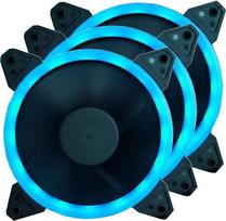 "Ionz Halo" ventiliatoriai "Static Plain", maitinami iš "Molex" ir "Cha Blue Blue
