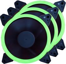 "Ionz Halo" ventiliatoriai "Ionz Halo Fans" Statiniai vienspalviai, maitinami iš "Molex" ir "Cha Green Green X3