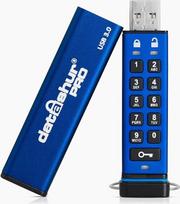 "iStorage IS-FL-DA3-256-4" 4GB 256 bitų saugi šifruota "datAshur PRO" USB 3.0 atmintinė